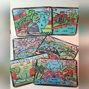 Set Of 6 New Zealand Placemats